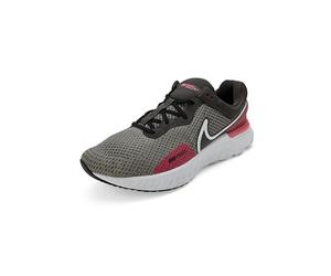 NIKE DD0490-200 React Miler 3 Homme Medium Ash/White-Hyper Pink-Black EU 42.5