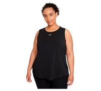 Nike DD0615 W NK One Luxe DF STD Tank Vest Women's Black/Reflective Silv M