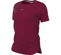 Nike DD0618-620 W NK One Luxe DF SS STD Top Sweatshirt Femme Noble Red/Reflective Silv Taille M