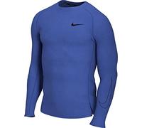 NIKE DD1990-480 M NP DF Tight Top LS Sweatshirt Men's Game Royal/Black/Black 3XL
