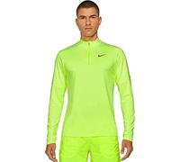 Nike DD4756 M NK DF ELMNT Top HZ Sweatshirt Mens Volt/White/Reflective Silv M