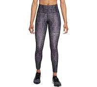 Nike DD5153 W NK DF Run DVN Fast TGT Leggings Women's Black/Bright Crimson/Reflective Silv L