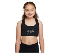 Nike DD7960 G NK DF SWSH BRA FUTURA Sports bra girls black/white XL
