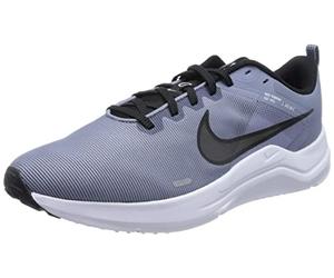 Nike DD9293-401 Nike Downshifter 12 Sneaker Male Slate cendré/Black-Cobalt Bliss-White EU 44