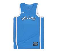 Nike - Débardeur de Basket-ball Grec Édition Limitée - Homme - Sport - Bleu - Taille: XL
