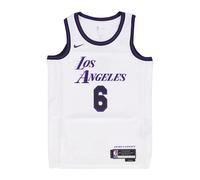 Nike - Débardeur de Basketball City Edition - Homme - Sport - Blanc - Taille: L
