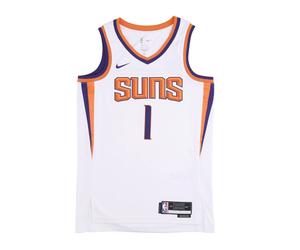 Nike - Débardeur Swingman Devin Booker - Homme - Sport - Blanc - Taille: L