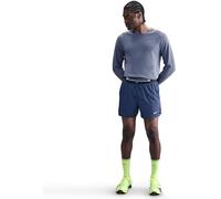 Nike DF Stride Waffle Crew Sweatshirt pour Homme World Indigo/Reflective Silv L