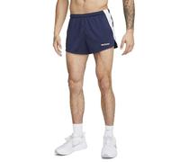 Nike DF Track Club 7,6 cm Short, Bleu Marine/Blanc Sommet/Bleu Marine, M Homme