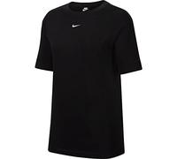 Nike DH4255-010 W NSW ESSNTL Top SS BF T-Shirt Womens Black/(White) XS