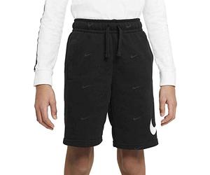 Nike DH9662-010 B NSW Swoosh FT Short Shorts Boys Black/White S