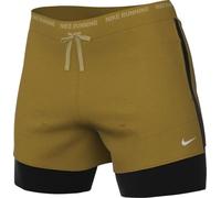 Nike DM4757-716 M NK DF Stride 5IN SHRT Hybrid Shorts Homme Bronzine/Black/Buff Gold/Reflective Taille S