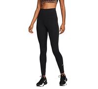 NIKE DM7278-010 W NK One DF HR TGHT Leggings Femme Noir Blanc Taille L