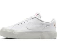 Nike DM7590-108 Nike Court Legacy Lift Femme White/Photon Dust-Picante Red EU 43