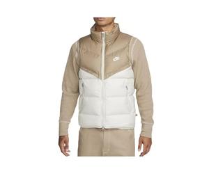 Nike DOUDOUNE SANS MANCHES STORM-FIT WINDRUNNER Beige clair, blanc XL