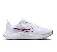NIKE Downshifter 12 Premium Baskets de course pour femme, Ballon de football blanc nacré rose gris minuit marine, 38 EU