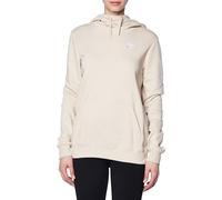 Nike DQ5415-126 W NSW Club FLC FNL Hoodie STD Sweatshirt Femme SANDDRIFT/White Taille S