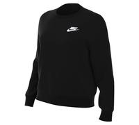NIKE DQ5473-010 W NSW Club FLC Crew STD Sweatshirt Femme Noir Blanc Taille S-T