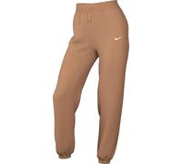 Nike DQ5887-225 W NSW PHNX FLC HR OS Pant Pants Femme Amber Brown/SAIL Taille S-S