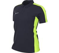 NIKE DR1348-452 W NK DF ACD23 Polo SS Polo Shirt Femme Obsidian/Volt/White Taille XS