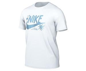 NIKE DR7807-100 M NSW Tee HBR Statement T-Shirt Homme Blanc Taille L