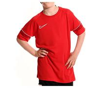 Nike Dri-FIT Academy 21 Maillot manches courtes Fille, University Red/White/Gym Red/White, M