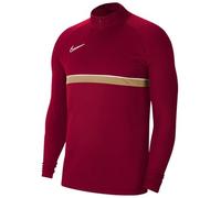 Nike Dri-fit Academy 21 Sweat d'entraînement pour homme, Homme, CW6110, Rouge/blanc/jersey doré/blanc, S