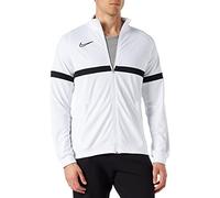 Nike Dri-FIT Academy 21 Veste Homme, Blanc/Noir/Noir/Noir, XL