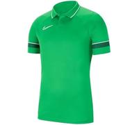NIKE, Dri-Fit Academy, Chemise Polo, Lt Spark Vert/Blanc/Pine Vert/Blanc, S, Homme
