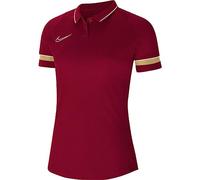 Nike Dri-FIT Academy Polo, Team Red/White/Maglia Oro/Bianco, X-Small Femme