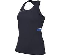 Nike, Dri-Fit Academy, Top Soccer sans Manches, Obsidian/Blanc/Bleu Royal/Blanc, S, Femme