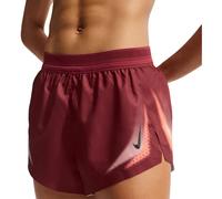Nike Short AeroSwift Dri-FIT ADV 3 Inch Graphique Femme M Rouge