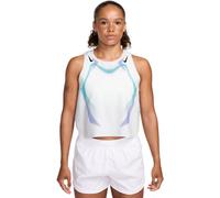 Debardeur crop nike aeroswift blanc femme
