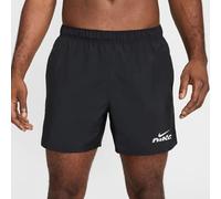 Nike Dri-FIT Challenger 5 Short Flash pour Homme, Noir/argenté réfléchissant, Taille M