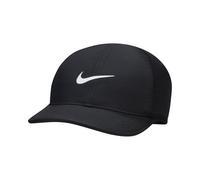 NIKE Casquette de sport 'Club' noir / blanc, Taille 48-54