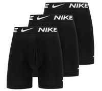 Nike Dri-fit Essential Brief Long Boxers 3 Units Noir S Homme