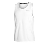 Nike Dri-Fit Miler Maillot De Course Hommes - Blanc , Gris, Taille L