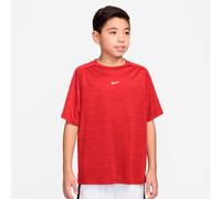 Nike Dri-FIT Multi Heather T-shirt Enfants-rouge foncé