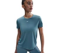 Nike Dri-Fit One Women's Standard Fit Short-Sleeve Top Bleu fumé 14 (L) Female