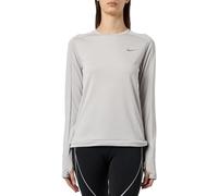 Nike Dri-Fit Pacer Crew Sweatshirt Lt Iron Ore/Reflective Silv S