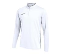 Nike Dri-Fit Park Haut De Foot À 1/4 De Zip pour Enfants, White/Black/Black, IB7542-100, XS