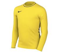 Nike Dri-Fit Park Haut De Foot À Manches Longues Et Col Ras-du-Cou pour Enfant, Tour Yellow/Black/Black, HM7170-719, XL