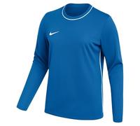 Nike Dri-Fit Park Haut De Foot À Manches Longues Et Col Ras-du-Cou pour Femme, Royal Blue/White/White, HM7167-463, XS