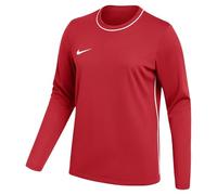 Nike Dri-Fit Park Haut De Foot À Manches Longues Et Col Ras-du-Cou pour Femme, University Red/White/White, HM7167-657, M