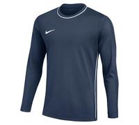 Nike Dri-Fit Park Haut De Foot À Manches Longues Et Col Ras-du-Cou pour Homme, Midnight Navy/White/White, HM7165-410, M