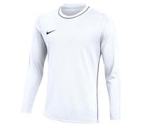 Nike Dri-Fit Park Haut De Foot À Manches Longues Et Col Ras-du-Cou pour Homme, White/Black/Black, HM7165-100, L