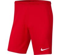 Nike Short Park III Dri-FIT 100% polyester recyclé Slim Homme University Red/White XL