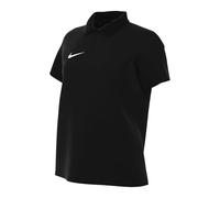 Nike Dri-Fit Park Polo De Foot À Manches Courtes avec Ouverture À Boutons 1/4 De Longueur pour Femme, Black/White, IB1172-010, L
