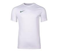 Nike Dri-Fit Park VIII Maillot De Foot À Manches Courtes pour Ado, White/Pine Green, HV8182-102, M