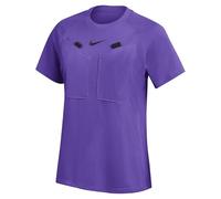 Nike Dri-Fit Referee III Maillot De Foot À Manches Courtes pour Femme, Hyper Grape/Black/Black, HV8321-560, S